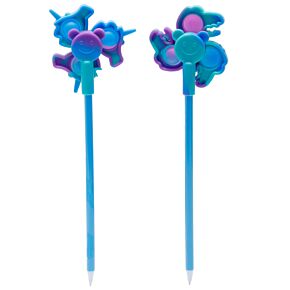 Caneta de Dinossauro e Unicórnio com topo rotativo fidget Caneta de Dinossauro e Unicórnio com topo rotativo fidget