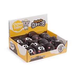 Brinquedo de pelúcia espremível Queasy Squeezies Kawaii Shaun a Ovelha