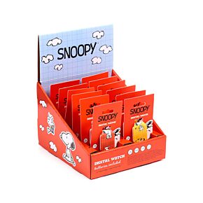 Relogio Digital em Silicone - Peanuts Snoopy & Woodstock Relogio Digital em Silicone - Peanuts Snoopy & Woodstock