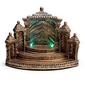 Expositor para figuras do mundo Ganesh LED
