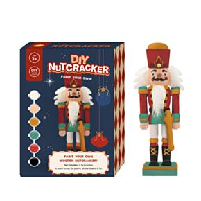 Pinte a sua própria decoração de Natal DIY para a árvore Quebra-nozes de Natal 