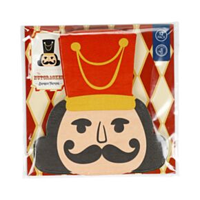 Conjunto de 12 guardanapos de papel de 3 camadas Quebra-Nozes de Natal