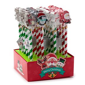 Lápis Personagens de Natal com Borracha