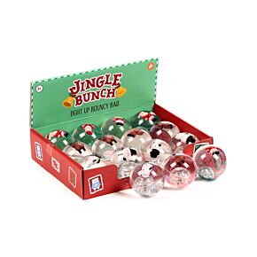 Bola saltitante LED Jingle Bunch Natal Bola saltitante LED Jingle Bunch Natal