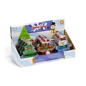 Mini Jogo de água portátil Festive Friends Natal