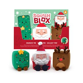 Bloco de pelúcia macio e esponjoso com memory foam tamanho grande - Jingle Bunch Natal