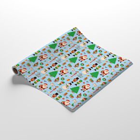 Rolo de papel de embrulho Festive Friends Natal
