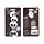 Abridor de PVC caveiras arrepiantes Spooky