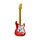 Relogio de parede com forma Guitarra
