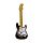 Relogio de parede com forma Guitarra