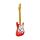 Relogio de parede com forma Guitarra