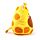 Brinquedo Fofinho Squidglys Raffi a Girafa - Adoramals selvagem