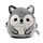 Brinquedo Fofinho Squidglys Adoramals Dorian, o lobo  