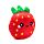 Brinquedo Fofinho Squidglys Foodiemals Elidi, o morango 