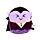 Brinquedo Fofinho Squidglys Dracula