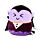 Brinquedo Fofinho Squidglys Dracula