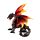 Dark Legends Protetor da Noite Dragão de Fogo Obsidiano