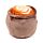 Peso para porta em pelúcia Foodiemals Cappuccino