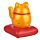 Boneco solar - gato a mover o braço