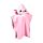 Toalha infantil com capuz Maddie o Axolote Adoramals