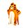 Toalha infantil com capuz Alfie o tigre Adoramals