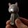 Porta-chaves com luz e som - Gato Miau