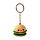 Porta-chaves PVC 3D Hammy o hambúrguer - Foodiemals 