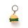 Porta-chaves PVC 3D Hammy o hambúrguer - Foodiemals 