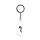 Porta-chaves PVC 3D Fantasma Spooky