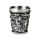 Copo de shot decorativo com escudo e cavaleiro medieval