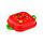 Lancheira Bento com fecho Clip Elidi o Morango Foodiemals