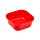 Lancheira Bento com fecho Clip Elidi o Morango Foodiemals