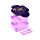 Lancheira Bento com fecho clip e talheres Game Over