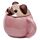 Caneca de cerâmica com tampas de animais - Mopps Pug