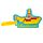 Etiqueta para Mala de Viagem - Submarino Amarelo