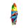 3D Souvenir Ímanes à beira-mar prancha de surf com o pôr do sol tropical da vida marinha