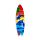 3D Souvenir Ímanes à beira-mar prancha de surf com o pôr do sol tropical da vida marinha