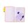 Bloco de notas A5 em pelúcia com bolsa e mini bloco de notas  Adoramals Maddie o Axolote
