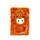 Bloco de notas A5 em pelúcia com bolsa e mini bloco de notas  Highland Coo
