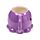 Caneca Adoramals com Asa Moldada em Forma de Polvo