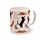 Caneca de Porcelana Gatos Feline Fine