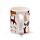 Caneca de Porcelana Gatos Feline Fine