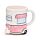 Caneca Cerâmica com forma Caravana Home Is Where You Park It