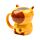 Caneca de cerâmica em forma de Capivara