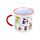 Caneca Porcelana de bordo fino Cavaleiros e Dragões