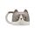 Caneca de cerâmica em forma Beans & Co Gatos Gatsby