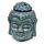 Queimador de óleo Cabeça de Buda Thai cerâmica