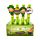 Caneta Multicolor com detalhe em PVC - Anão da Sorte Irlandês (6 Colours)