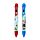 Caneta Multi Cor (6 Cores) Cavaleiros e Dragões