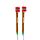 Conjunto de 8 canetas apagáveis com tampa de silicone Minecraft Tools